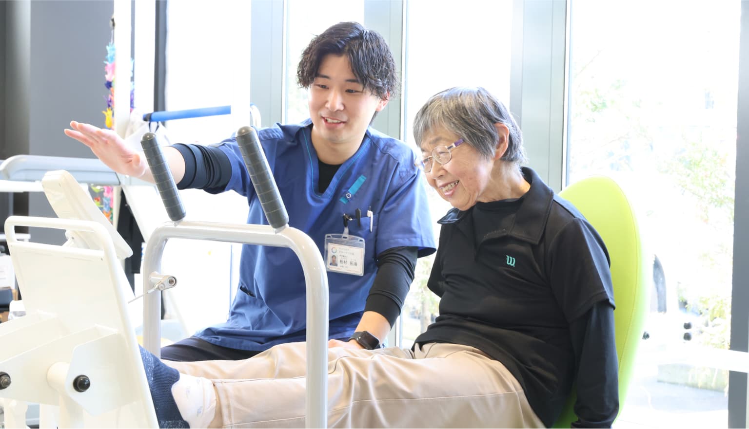 365日一人ひとりに合わせたリハビリプログラム