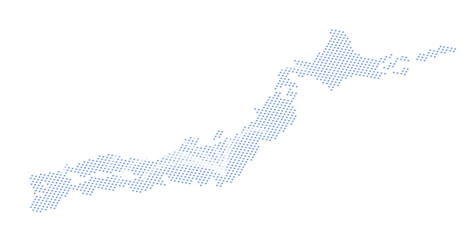 日本地図イラスト