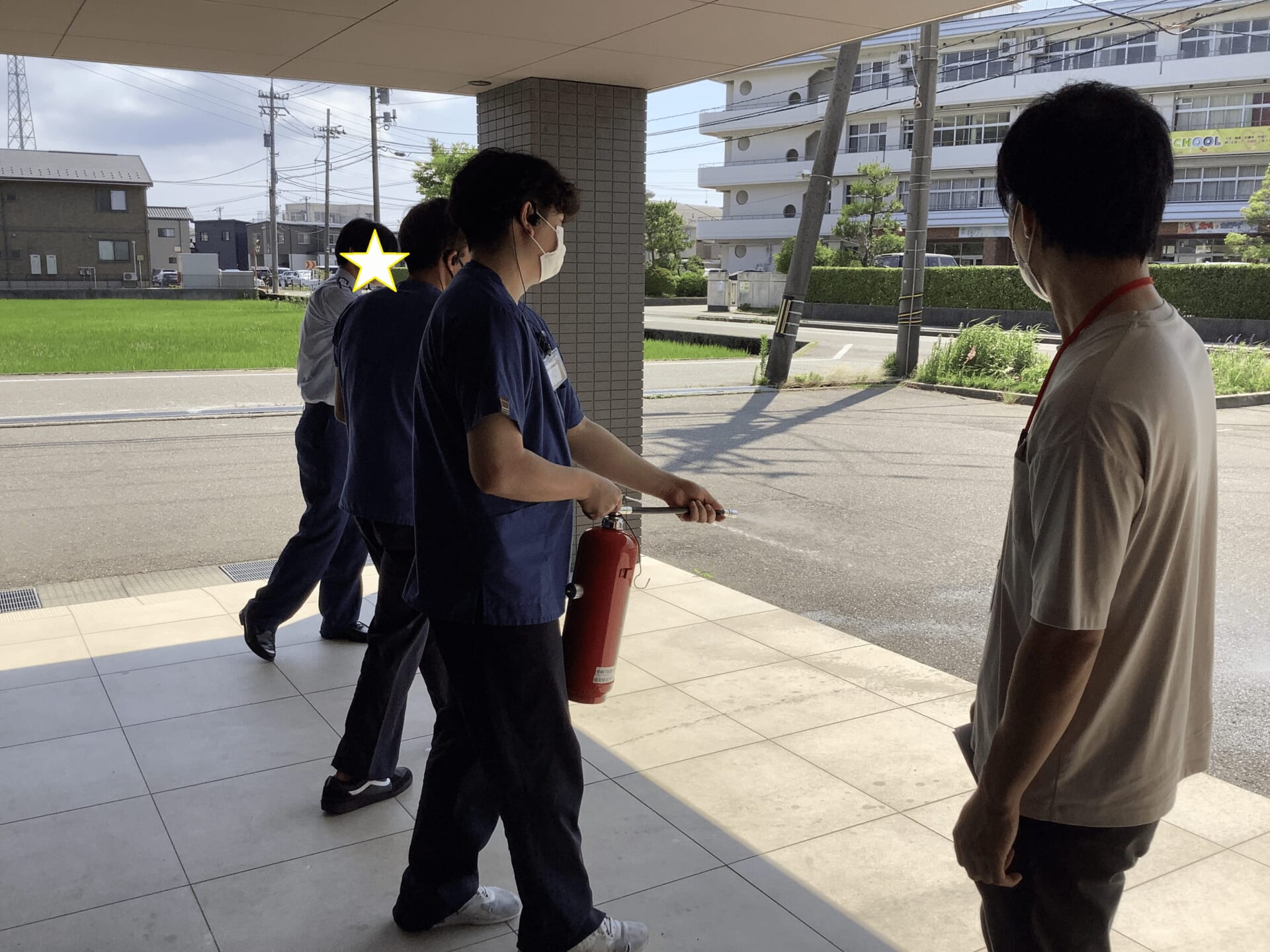 避難訓練開催🧯⛑️
