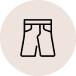 ハーフパンツアイコン画像