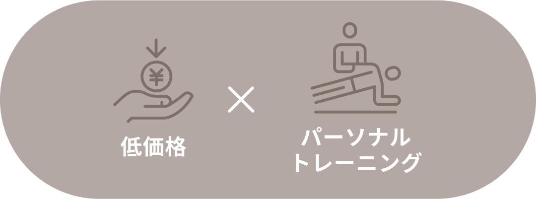 低価格×パーソナルトレーニング