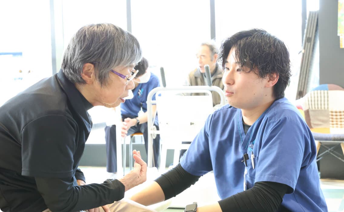 理学療法士・作業療法士言語聴覚士が合計5名以上在籍