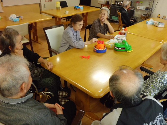 ゲームで楽しいひと時