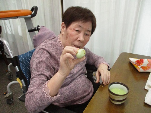 福うさぎと抹茶でお茶会