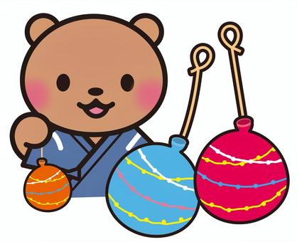 ヨーヨー釣りイラスト｜無料イラスト・フリー素材なら「イラストAC」