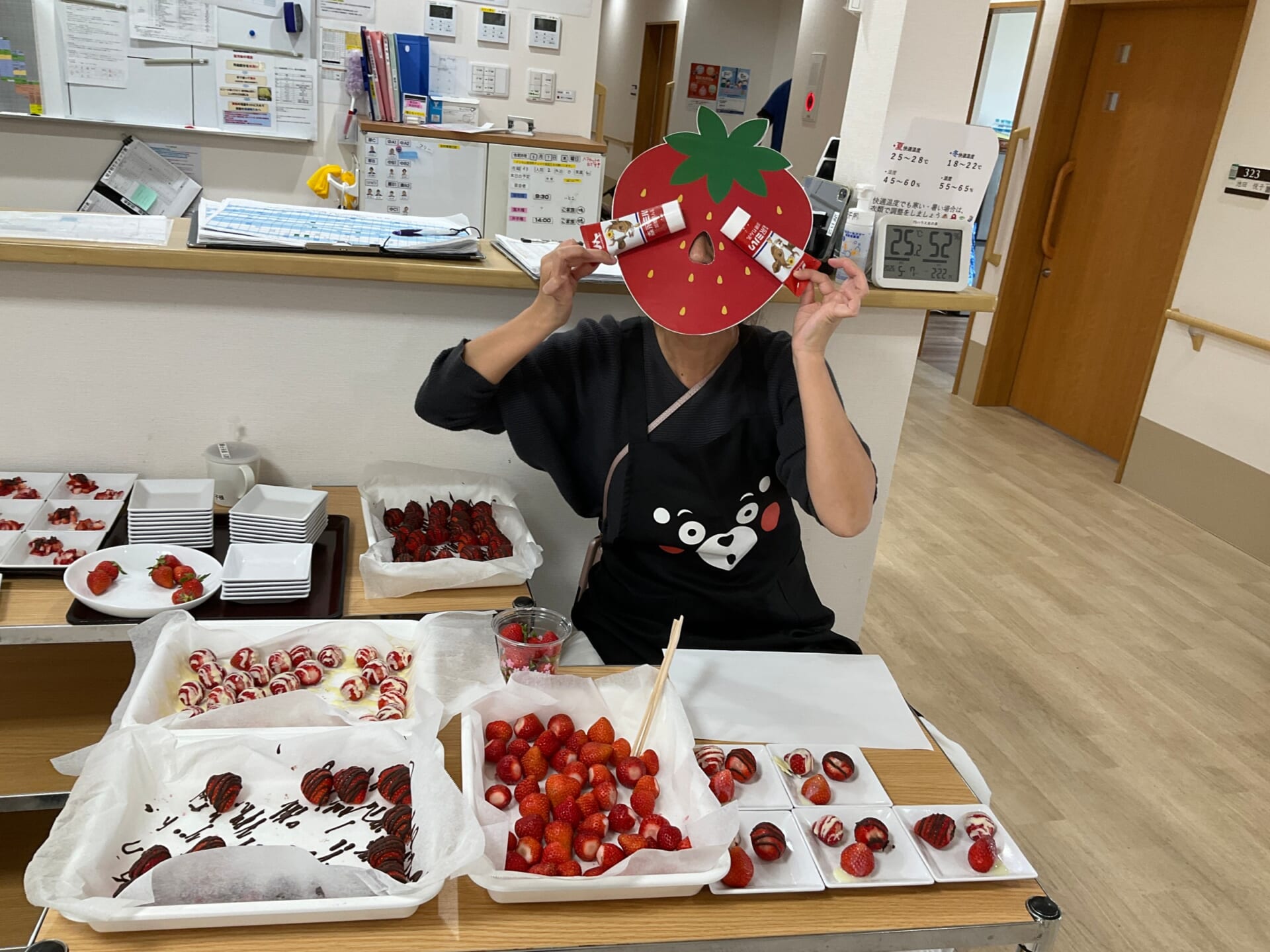 いちごのモンスター！？🍓